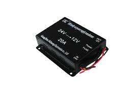 Converter - 20A Power Transformer - 24V to 12V 20A Car Power Transformer