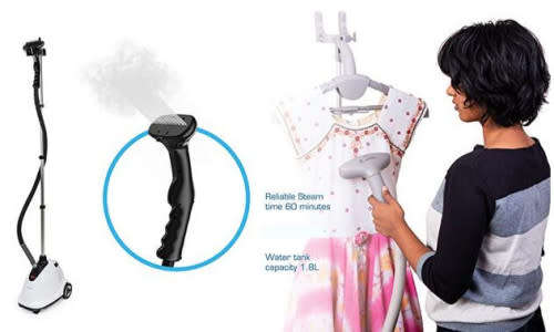 220V electric hanging clothes standing steam iron vertical garment steamer