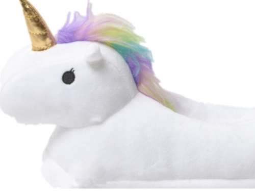 Women Slippers unicorn Cute Adult Slippers Warm Cotton Woman