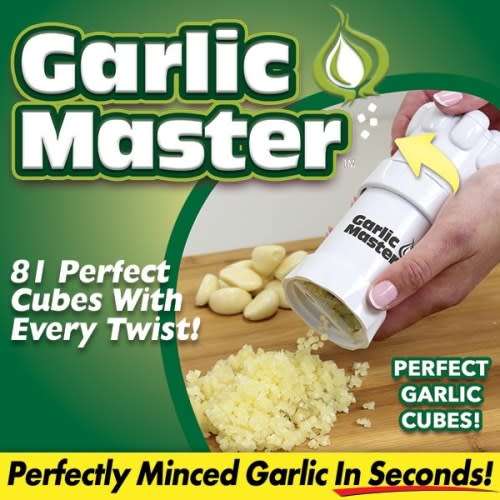 Hot Garlic Master-Garlic Cutter-The easiest to use Food Chop Cutter Kitchen