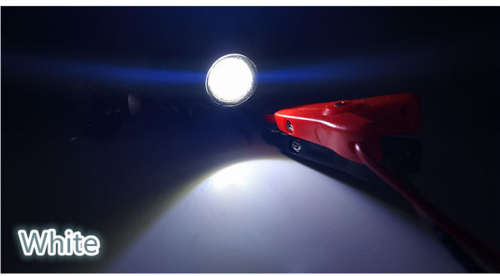 2× 23MM 9W 12v LED car fog white reversing lights Hawkeye daytime running lights