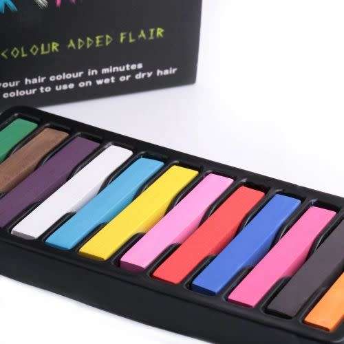 12 Color Hair Chalk