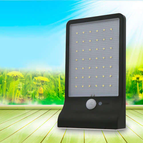 20W 42 LED Solar Power Outdoor Motion Sensor Garden Security Wall Lamp Light