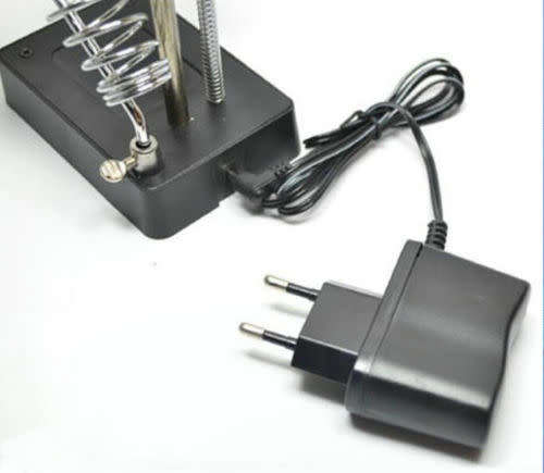 Helping Hand LED Illumination Auxiliary Clip Magnifier with Soldering Stand