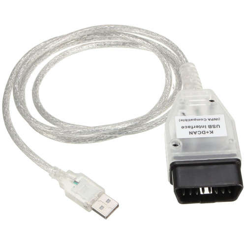 INPA Ediabas K+D-CAN DCAN USB Interface OBD2 EOBD Diagnostic Tool Cable for BMW