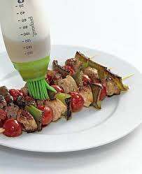 Chef's Bottle Kit~Includes Set of 2 Silicone Squeeze Bottles & 3 Tips