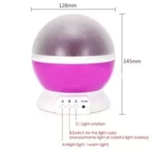 Rotating Star Master Night Light