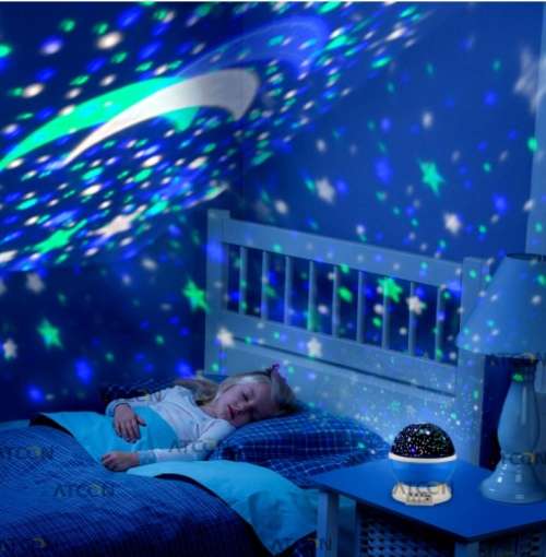 Rotating Star Master Night Light