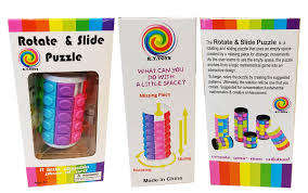 ROTATE AND SLIDE PUZZLE (5 LAYER)