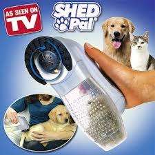 Shed pal vacuum hair remover grooming dogs cats pets