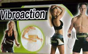 VIBROACTION Electric Vibrating Slimming Belt Vibroaction Massager Slim Belt Burning Fat Massage