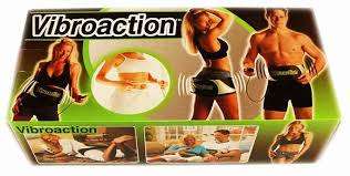 VIBROACTION Electric Vibrating Slimming Belt Vibroaction Massager Slim Belt Burning Fat Massage