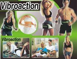 VIBROACTION Electric Vibrating Slimming Belt Vibroaction Massager Slim Belt Burning Fat Massage
