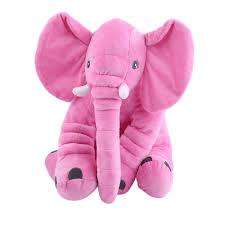 Stuffed Elephant Toy / Pillow for Baby -