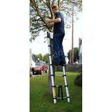 3.8M 13 Steps Aluminum Alloy Portable Extension Telescopic Ladder Single Straight Ladder (KKIKE)
