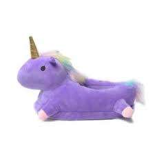 Women Slippers unicorn Cute Adult Slippers Warm Cotton Woman