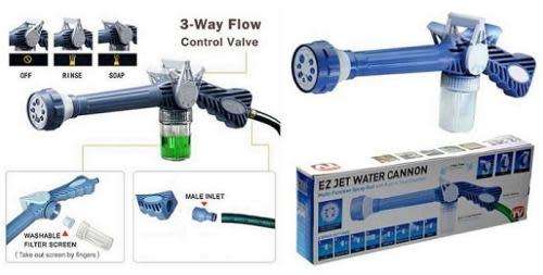 EZ Jet Garden Car Cleaning Spray Gun Sprayer Hose Watering Nozzle Car Wash