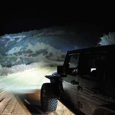 27W 12V 24V flood Lamp Driving LED Work Light Offroad Camping SUV UTE Boat