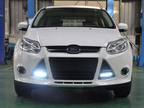 Waterproof 2x Super Bright COB Car LED Lights 12V For DRL Fog Driving Lamp