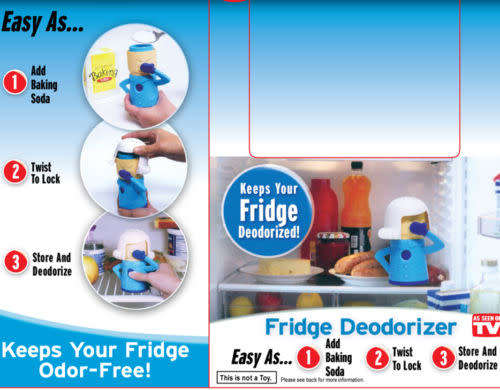 Cool Mama Fridge Freezer Cleaner Deodoriser Odor Absorber Home Cleaning Tool (KKLL)