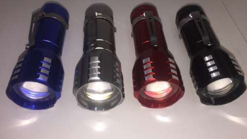 LED Pocket Torch Flashlight Camping Light Lamp