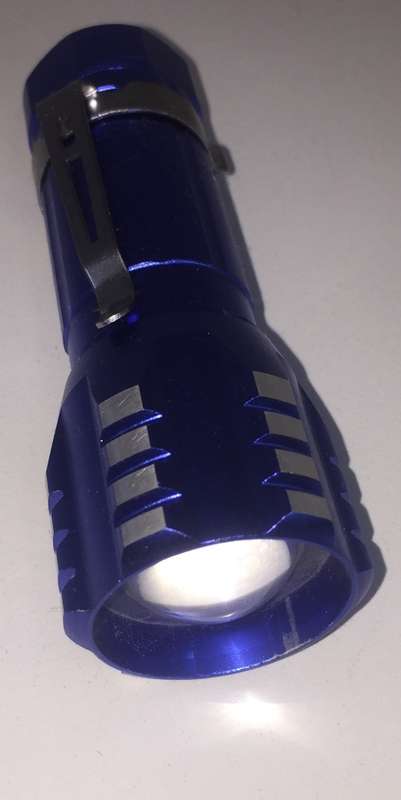 LED Pocket Torch Flashlight Camping Light Lamp