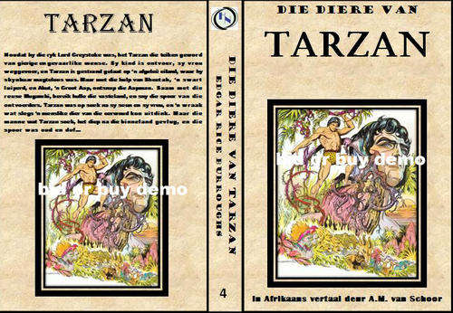 Die diere van Tarzan APB  skutblad