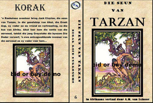 Die seun van Tarzan APB skutblad