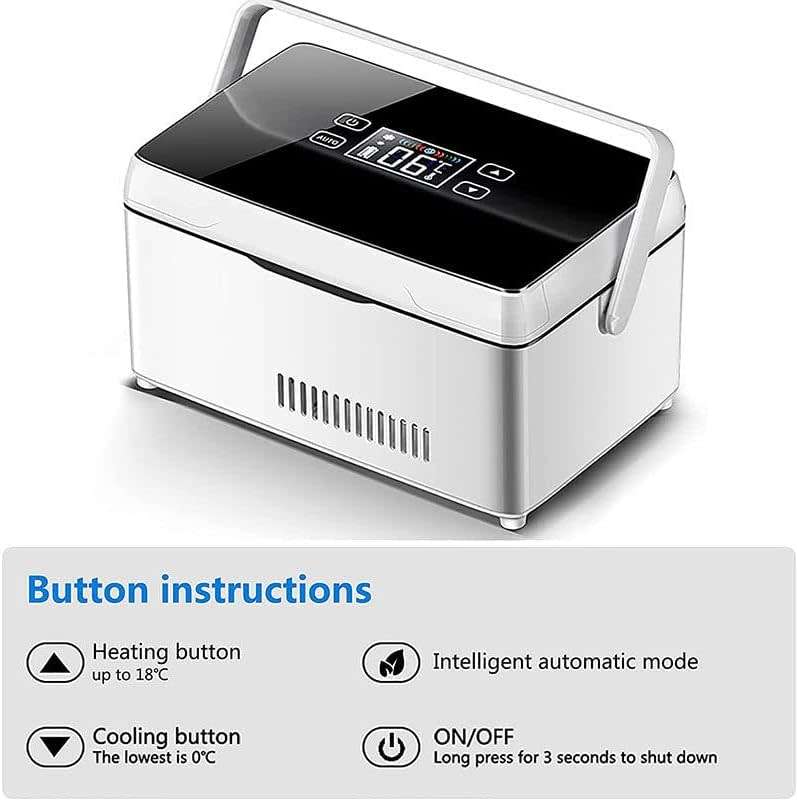 Portable Electronic Medicine Cooler (eg insulin). Plug or USB powered, with lithium battery backup