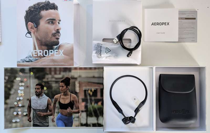 Aftershokz Aeropex -Open-Ear Bluetooth Sport Headphones