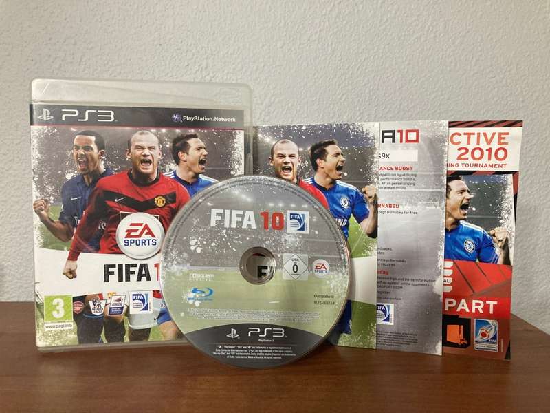 FIFA 10 - PlayStation 3 (PS3) - Black Label - PAL - CIB