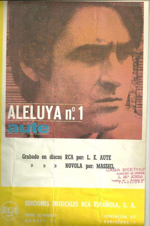 ALELUYA NO 1- AUTE (sheet music)