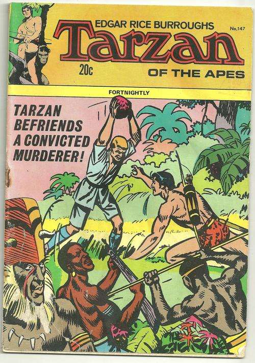 TARZAN OF THE APES- EDGAR RICE BURROUGHS- NO 147