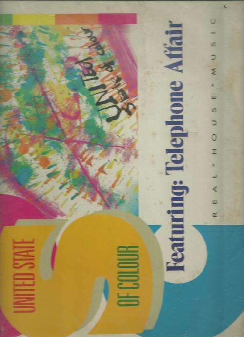 UNITED STATE OF COLOUR- TELEPHONE AFFAIR (LP VINYL)