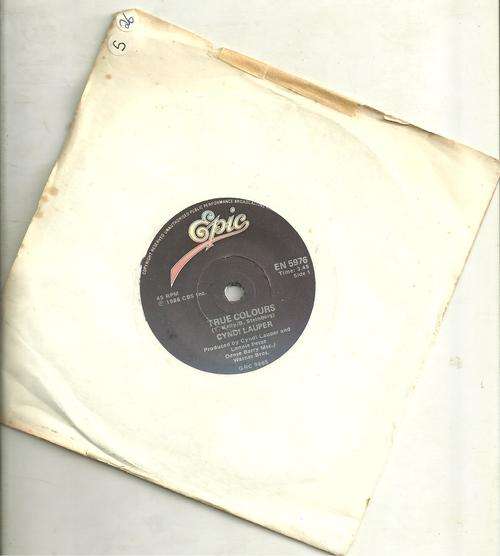 TRUE COLOURS- CYNDI LAUPER ( SEVEN SINGLE)