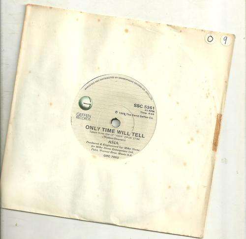 ONLY TIME WILL TELL- ASIA (SEVEN SINGLE)