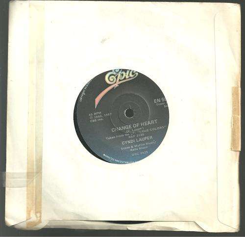 CHANGE OF HEART- CYNDI LAUPER (SEVEN SINGLE)
