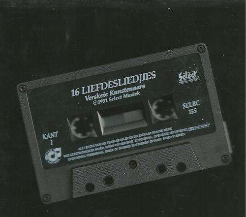 16 LIEFDESLIEDJIES- VERSKEIE KUNSTENAARS (TAPE)
