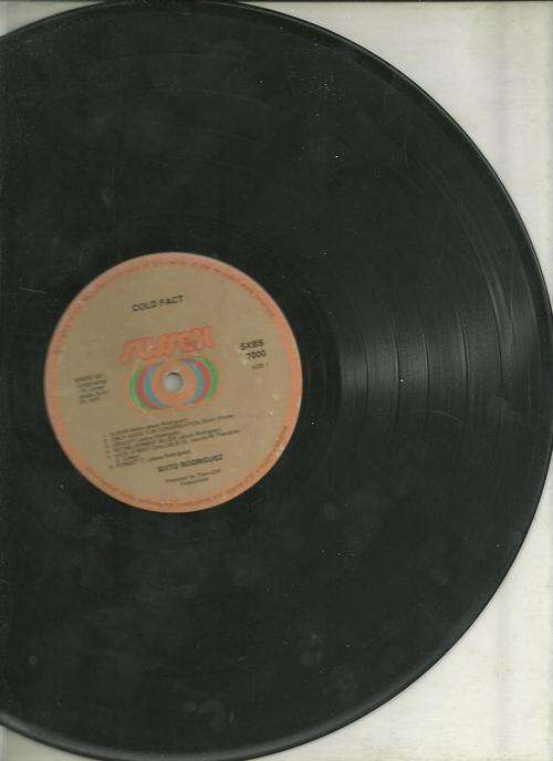 COLD FACT- SIXTO RODRIGUEZ ( WARPED LP VINYL)
