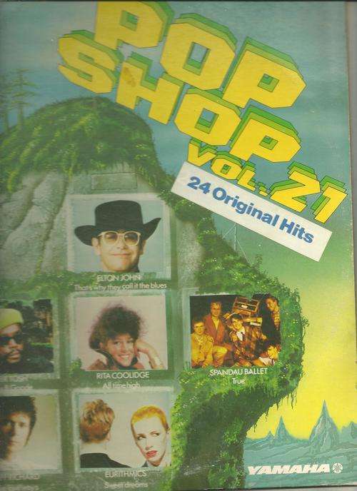 POP SHOP VOL 21- 24 ORIGINAL HITS ( LP VINYL)