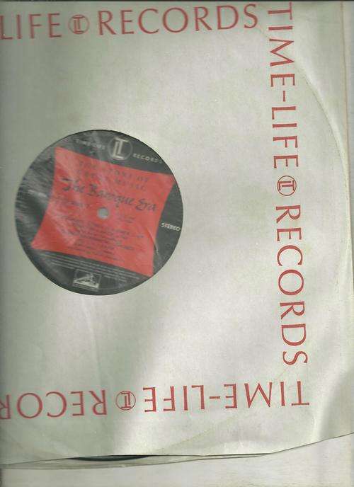 TIME LIFE RECORDS- THE BAROQUE ERA ( LP VINYL)