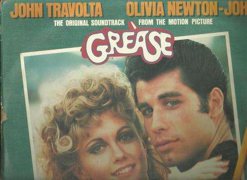 GREASE- JOHN TRAVOLTA AND OLIVIA NEWTON JOHN ( LP VINYL)
