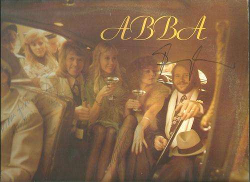 ABBA (LP VINYL) (AUTOGRAPHED)