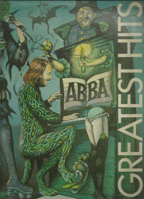 ABBA- GREATEST HITS (LP VINYL) (AUTOGRAPHED)