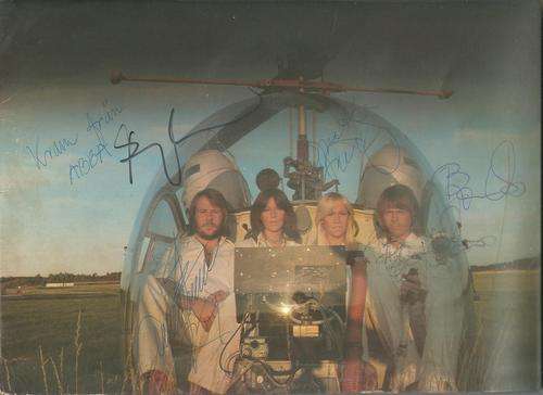 ABBA- ARRIVAL ( LP VINYL) (AUTOGRAPHED)