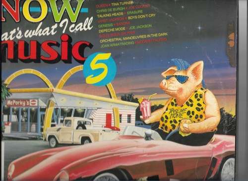 NOW THAT`S WHAT I CALL MUSIC 5- VARIOUS ARTISTS INCL 12 INCH DAVID BOWIE PINK VINYL