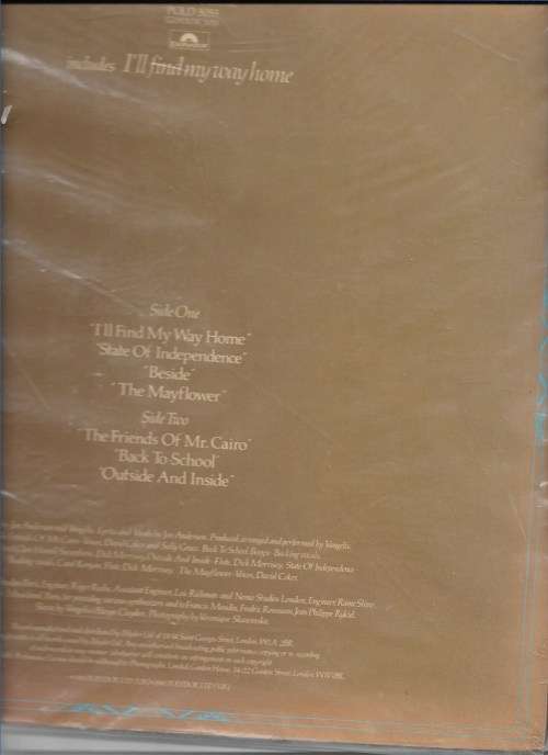 JON AND VANGELIS- THE FRIENDS OF MR CAIRO (LP VINYL)