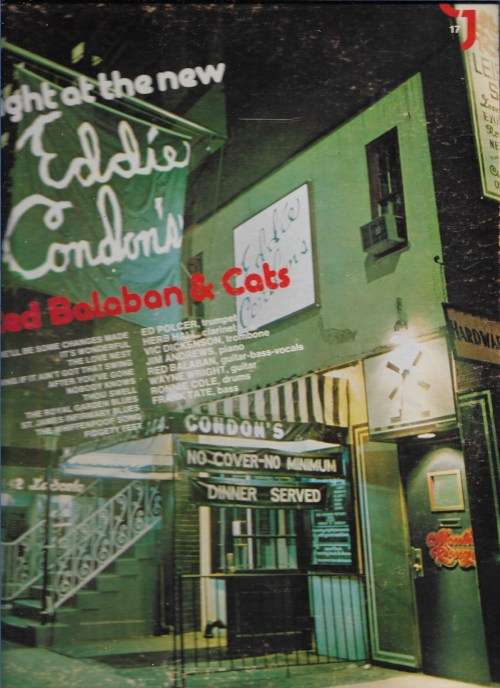 a night at the new condon`s- red balaban and the cats (lp)