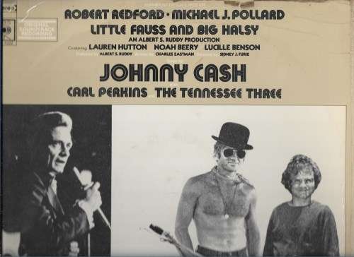 LITTLE FAUSS AND BIG HALSY- JOHNY CASH (LP RECORD)