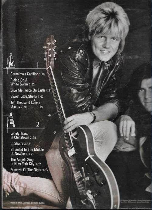 MODERN TALKING- IN THE MIDDLE OF NOWHERE (LP RECORD)